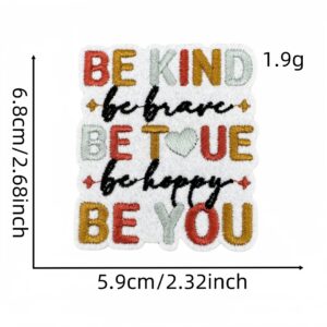 Colorful english cloth stickers 21#