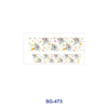 Wholesale 8pcs Retro Wild Floral 3oz Cup Stickers Wrap OLY Exclusive