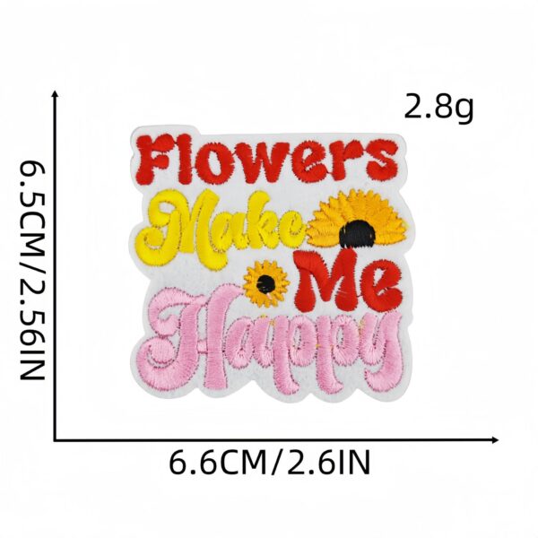 oly-41391e45b8675ad58a437bcd86a947e6 Wholesale Embroidered Letter Fabric Patches Fashion Decorative Accent for Hats Bags Clothing DIY Boutique Resale