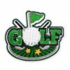 oly-41402fe183cb9e759977669361f501f5 Wholesale Polyester Thread Golf Embroidery Patch Cartoon Design Boutique Fashion Accessory