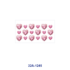 oly-414ceb30c036c3cdb2044049e88ef518 Wholesale 5pcs Luxurious Gilded Pink Valentines Gem Heart Floral Heart Pearl Butterfly Tiny Flower Star Mixed Decor Prints 16oz Cup UV DTF Wraps