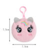 Wholesale Cute Cartoon Unicorn Plush Notebook Creative Diary for Kids Chic Fashion Accessory
