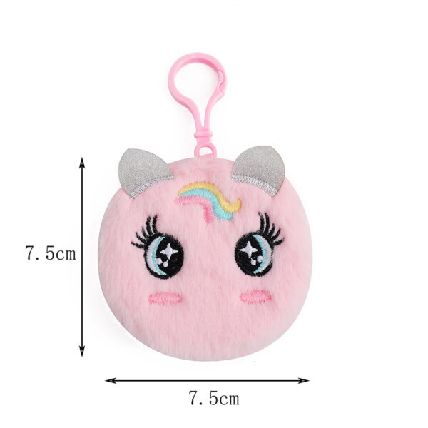 Wholesale Cute Cartoon Unicorn Plush Notebook Creative Diary for Kids Chic Fashion Accessory