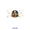 oly-4157ac1d9749949c4b89806e8131b340 Wholesale 5pcs Vintage Handpaint Golden Star Moon Countryside Figure Mixed Decor Prints 16oz Cup UV DTF Wraps