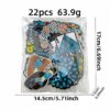 oly-415da4b3f9ec9ca45b9c2eb415662b89 Wholesale Bohemian Turquoise Embroidery Western Denim Patch Set 22 Pcs Trendy Fashion Accessory for Boutique Resale