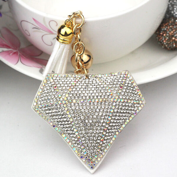 oly-41718ea9a39d237d5f8b7fc3c50d918f Wholesale Rhinestone Tassel Keychain Fashion Decorative Accessory Gift for Women Boutique