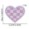 oly-4175698a988f483f8adb994f95cd12d4 Wholesale Love Pattern Embroidered Patch Polyester Thread Decorative Accent for Clothing Bags