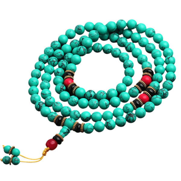 oly-419971e2623ab0befb5141b12d0af2c0 Wholesale 108 Beads Layered Bracelet Bohemian Style Unisex Fashion Jewelry Gift