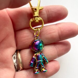 oly-41a167ecb60227ad69fc25ca2c4cd29a Wholesale Korean Style Astronaut Keychain Pendant Alloy Car Key Accessory Gift