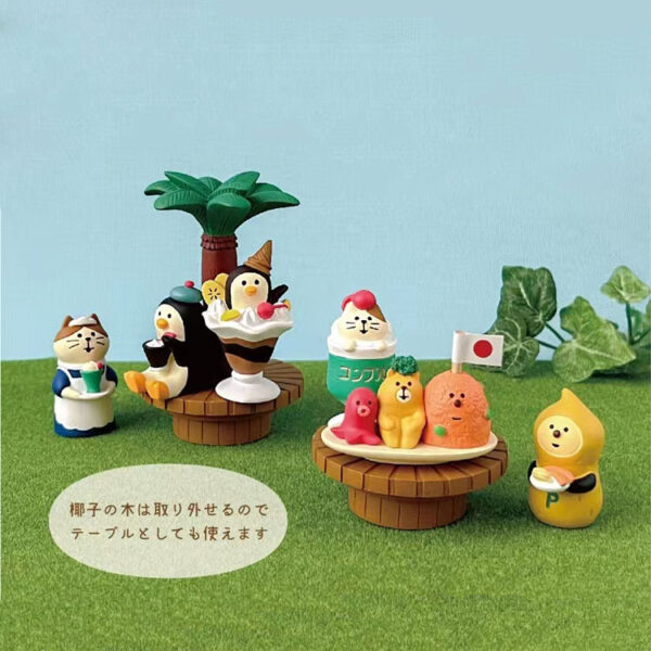 Wholesale Resin Zakka Style Assorted Ornaments for Home Decor Gift