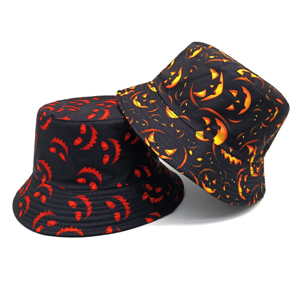oly-41baab8761ccfbbf921a8c62ab287b83 Wholesale Trendy Halloween Bucket Hat with Sun Protection Short Brim Dome Top Party Accessory