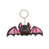 Wholesale Metal Pink Bat Keychain Decorative Gift for Everyday Use