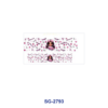Wholesale 8pcs Zodiac Pink Cartoon Girl Print 3oz Cup Stickers Wrap