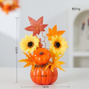 Small pumpkin ornament d02