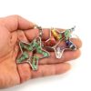 oly-41c7d05e8e749491b5a7cb1cc5415425 Wholesale Metal Keychain Pendant Colorful Crystal Star Life Tree Design for Couple