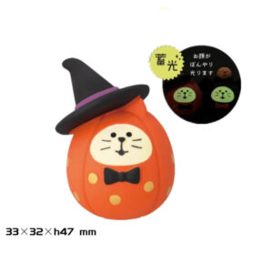 Halloween party pumpkin cat