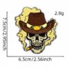 Wholesale Western Cowboy Cactus Denim Patch Machine Embroidery Craft Supply for Bags