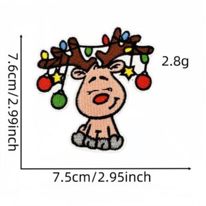 Christmas cloth stickers 2#