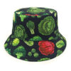 Wholesale Vegetable Pattern Fisherman Hat Trendy Summer Sun Hat Fashion Accessory Boutique Gift