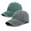 Wholesale Solid Black Distressed Baseball Cap Men Adjustable Curved Brim Boutique Resale