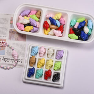 oly-42501972b7a85506b8e297ec40d16b3b Wholesale Acrylic Ice Cream Cone Beads Colorful DIY Phone Chain Bag Charm Fashion Accessory