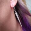 Wholesale Gothic Geometry Cone Pendant Earrings Alloy Electroplated Fashion Accessory for Resale