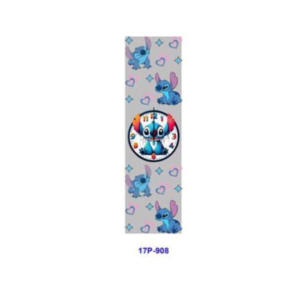 Wholesale 2/8/16pcs UV DTF Stickers Rainbow Clock Big Eared Alien Mascot Patterns Pen and Bookmark Stickers OLY Exclusive