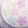 oly-42ae7ea7e8f15bf7f919d0387a6dbe53 Wholesale Light Luxury Acrylic Flower Beads UV Plated DIY Jewelry Accessory for Bag Charm Keychain Boutique Resale