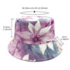 Wholesale Double Sided Casual Bucket Hat for Sun Protection and Beach Vacation