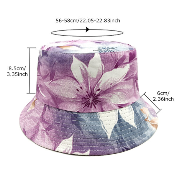 Wholesale Double Sided Casual Bucket Hat for Sun Protection and Beach Vacation