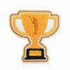 Wholesale Golf Theme Embroidered Patches Polyester Thread Decorative DIY Accessory for Resale