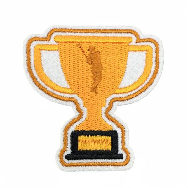 Wholesale Golf Theme Embroidered Patches Polyester Thread Decorative DIY Accessory for Resale