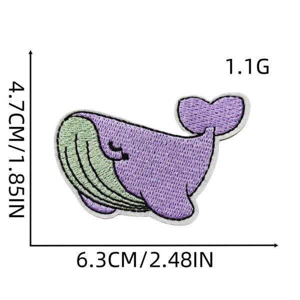 Wholesale Cute Cartoon Embroidered Patch Decorative Accent for Clothing Bags DIY Accessory