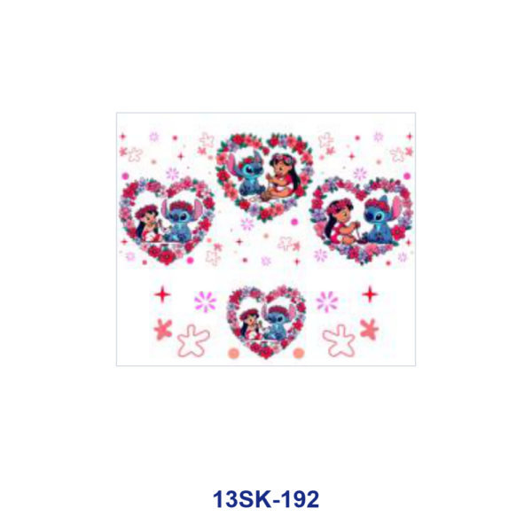 Wholesale 8pcs Cute Love Mini Cup Keychain Sticker