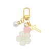 oly-42fc1a551a05a1e610bf6b6cc6b809fe Wholesale Double Sided Cherry Blossom Alloy Keychain Bag Charm Back to School Fashion Accessory Gift