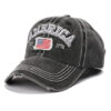 oly-430241257f8524aac8f3b09b0f059111 Wholesale Men's American Flag Distressed Baseball Cap Khaki Fashion Accessory