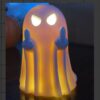 oly-430e294598de6520ee13c8ac25826f0a Wholesale Resin Scary Ghost Face Figurine Pink Black Halloween Decoration for Party Gift