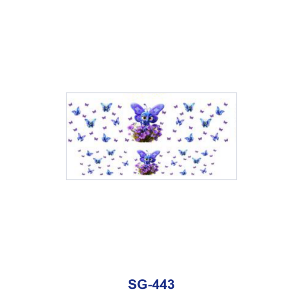 Wholesale 8pcs Whimsical Cartoon Animals 3oz Tumbler Stickers Wrap