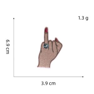 Cowboy women's cloth stickers 8#