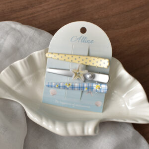 6 # Starfish long duckbill clip-3pcs