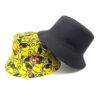 Wholesale Stylish Cartoon Duck Print Fisherman Hat Sunscreen Outdoor Hat for Everyday Wear