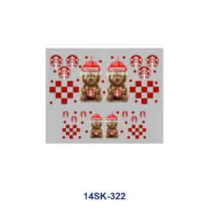 14SK-322 / 4pcs / 9cm