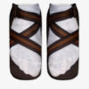 oly-4383cd787ede82b28e39c4e7a0319835 Wholesale 3D Flip Flop Printed Socks Geometric Pattern Breathable Polyester Cotton Party Fashion Socks for Kids
