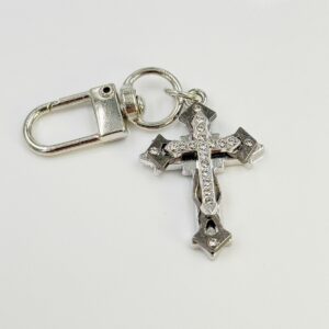 Wholesale Vintage Punk Cross Keychain Fashion Accessory for Boutique Resale