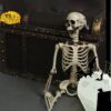 oly-439990ed19973af6a823cf0f568728d4 Wholesale Plastic Halloween Skeleton Decorative Accent 70cm Party Resale