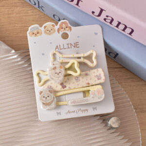 #9 Yellow Hollow Bone Puppy - 2pcs