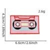 Wholesale Embroidery Thread Graffiti Patches Guitar Lips Eyes Decorative Fashion Accessory For Clothing