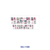 oly-43c55cc4005e8f11928ae7f2577e7fef Wholesale 8pcs Mixed Coffee Slogan Floral Cross Heart Star Drink Box Angel BOW Mama Text Print 3oz Cup Stickers Wrap OLY Exclusive