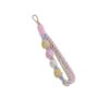 oly-43d02a2a76508834c623f14be481fa97 Wholesale Dopamine Color Flower Braided Phone Strap Keychain Bag Charm, Chic Fashion Accessory for Party Gift or Boutique Resale