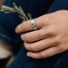 Wholesale Alloy Ring Retro Sunset Valley Design Boutique Resale Wedding Gift